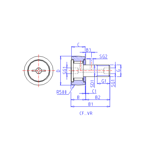 CF 24-1V轴承样本图片