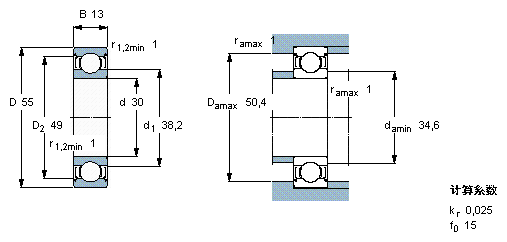E2.6006-2Z/C3轴承样本图片