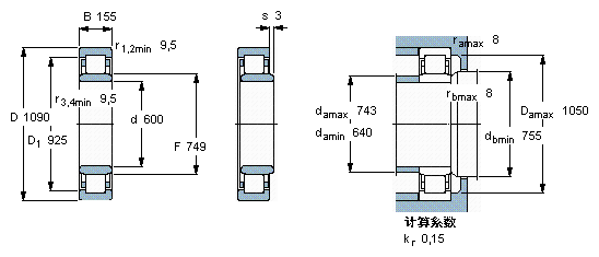 NU 2/600 ECMA/HB1轴承样本图片