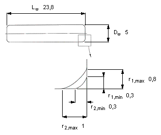 RN-5x23.8 BF/G2轴承样本图片