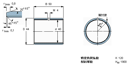 PCM 404450 M轴承样本图片