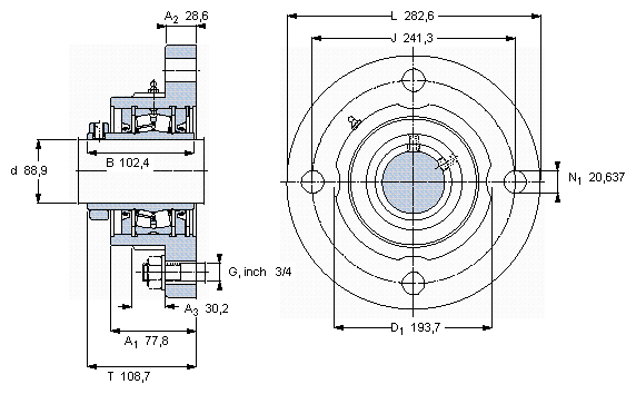 FYR 3.1/2 H-3轴承样本图片