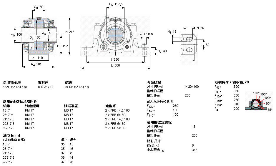 FSNL 317 TURU轴承样本图片
